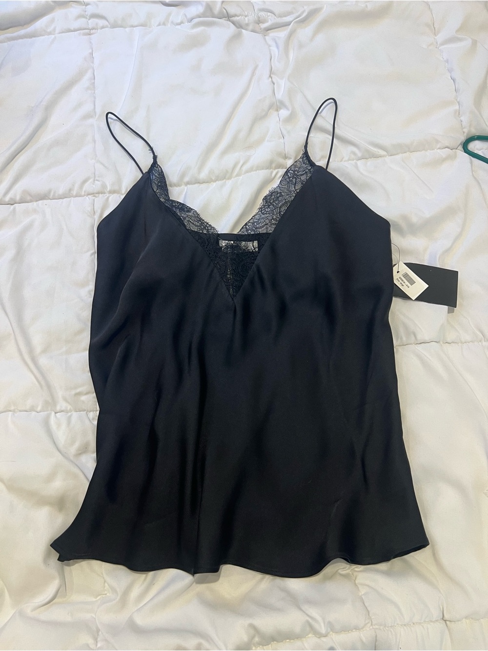 Anine Bing Silk Lace Top